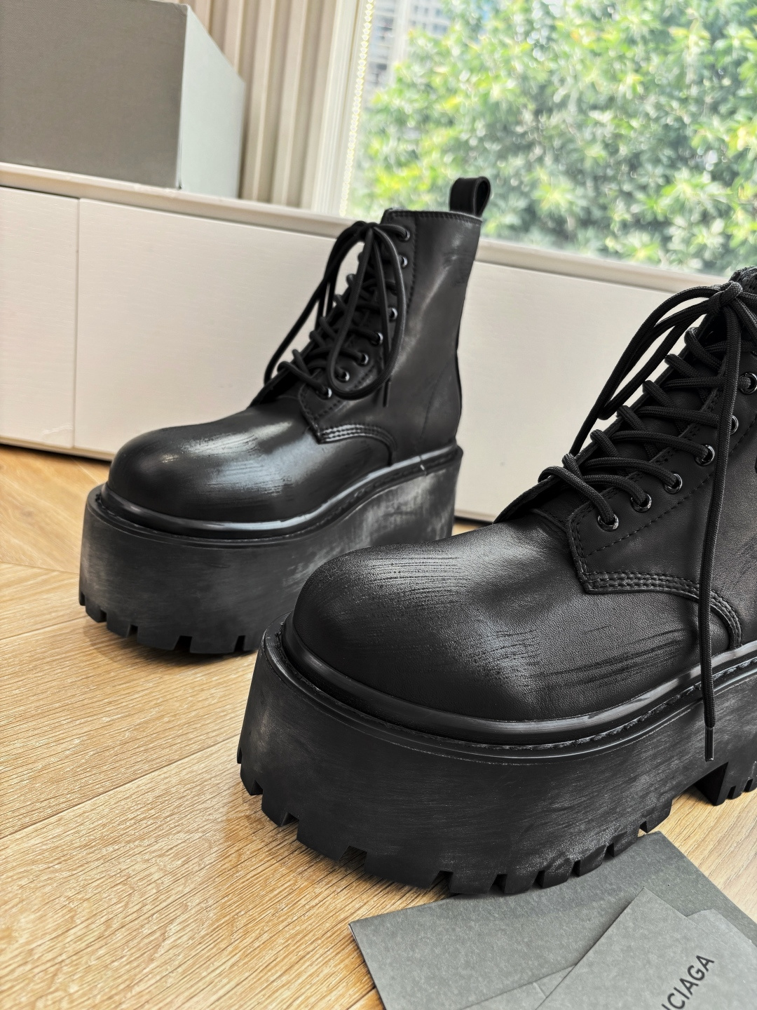 Balenciaga Dr. Martens Boots Cow Leather M-l