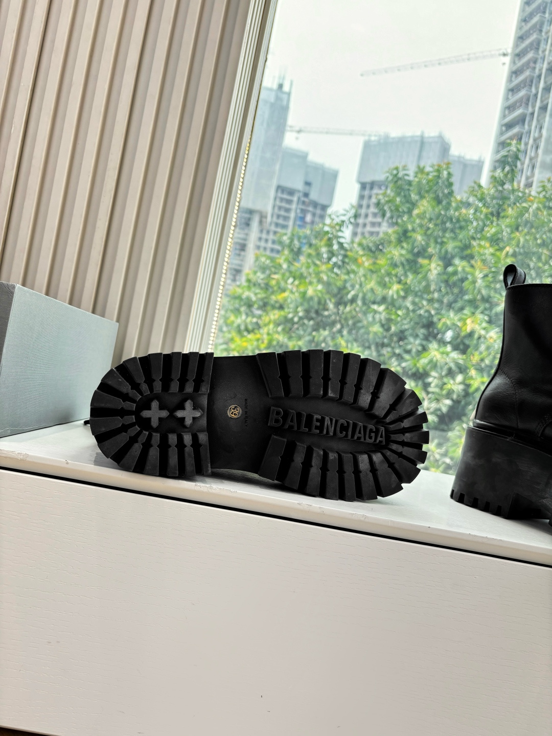 Balenciaga Dr. Martens Boots Cow Leather M-l