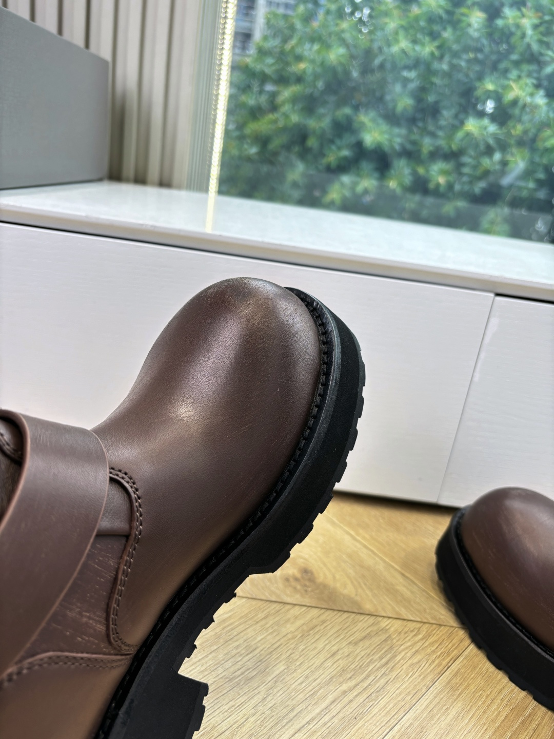 Balenciaga Female Boots Real Leather M-l