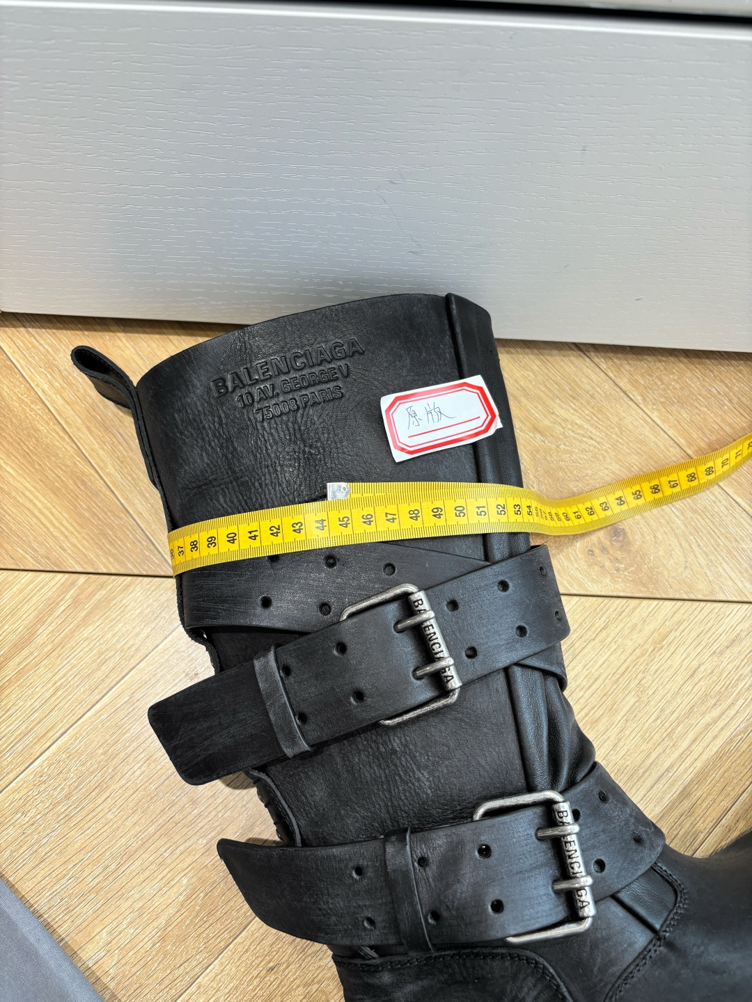 Balenciaga Couple Boots Real Leather M-l