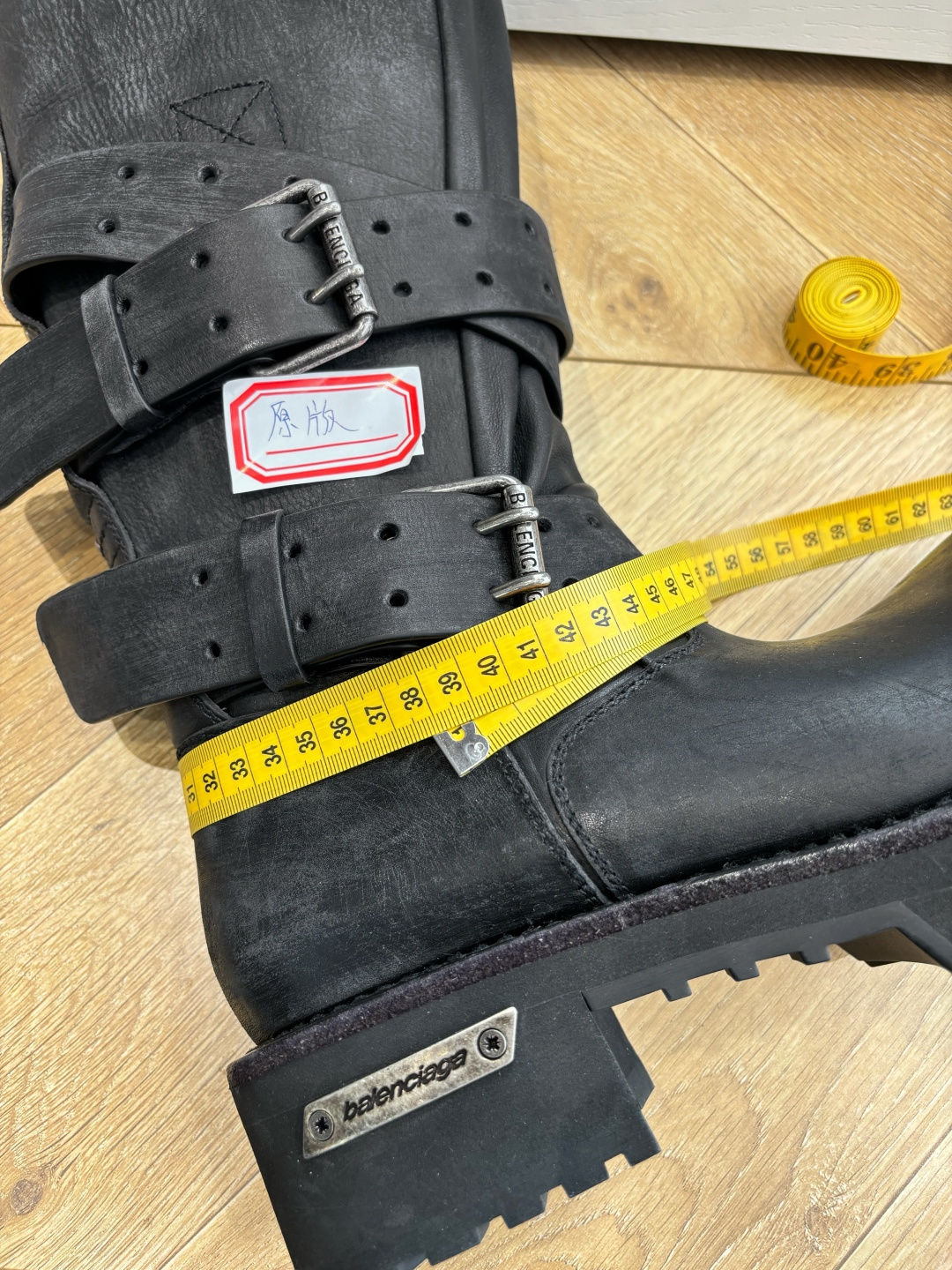 Balenciaga Couple Boots Real Leather M-l