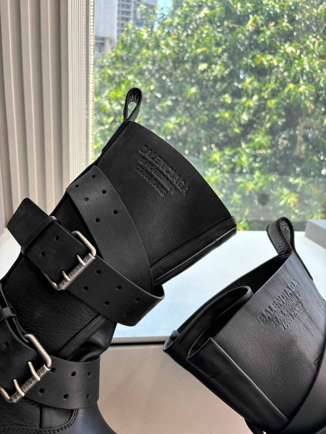 Balenciaga Male Boots Real Leather M-l