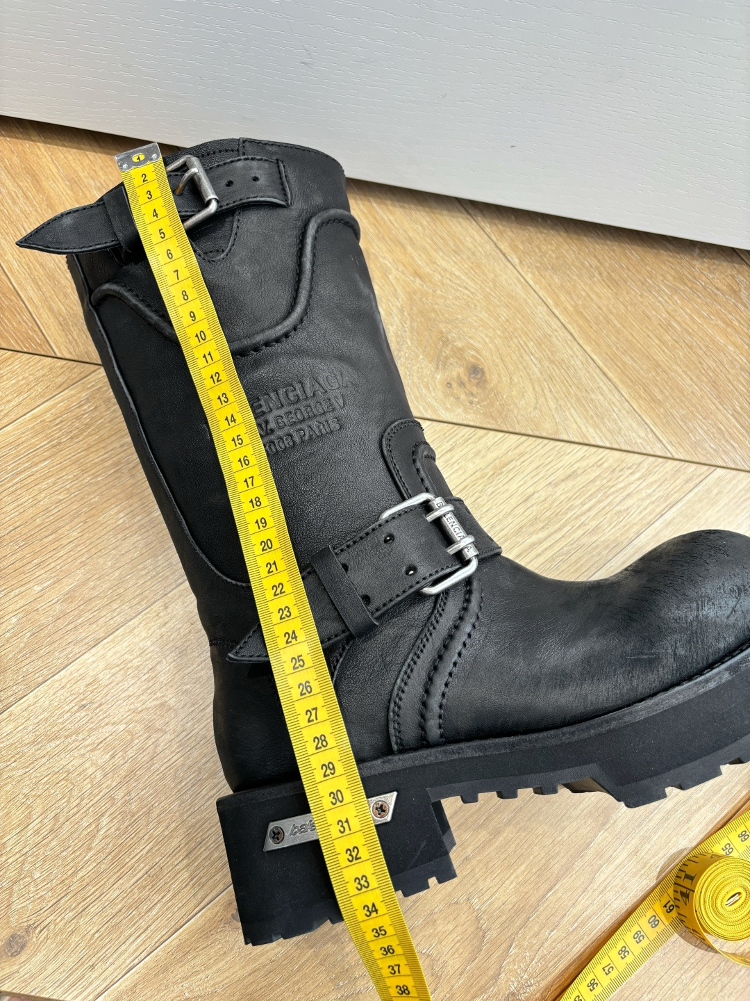 Balenciaga Male Boots Real Leather M-l