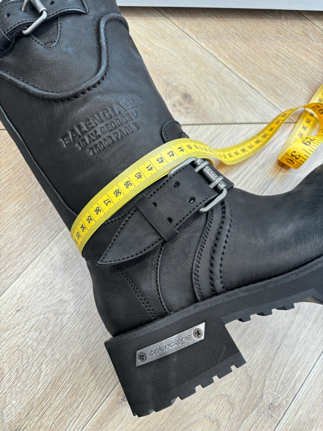 Balenciaga Male Boots Real Leather M-l