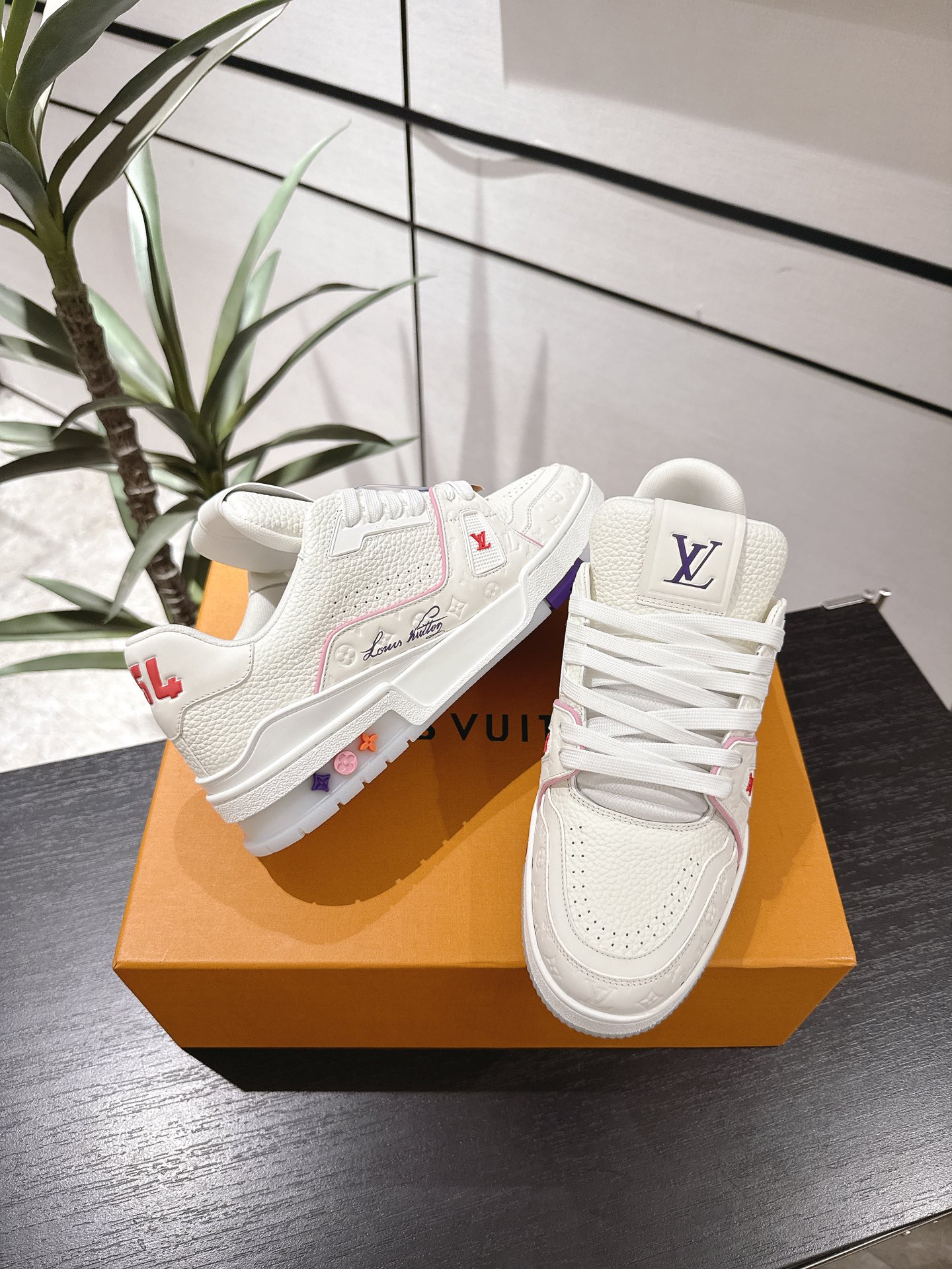 Louis Vuitton Male Board Shoes Breathable M-l-s