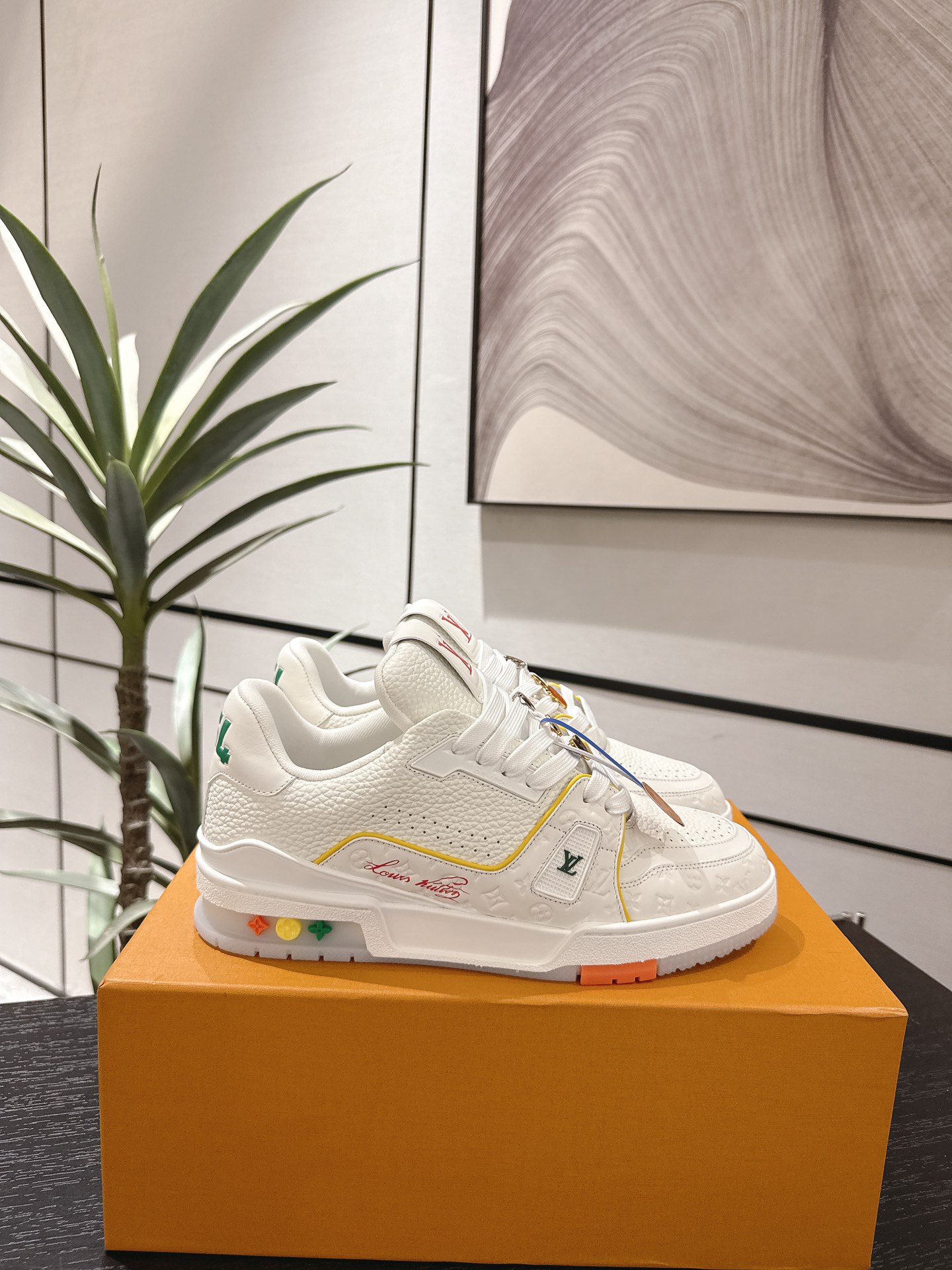 Louis Vuitton Male Board Shoes Breathable M-l-s