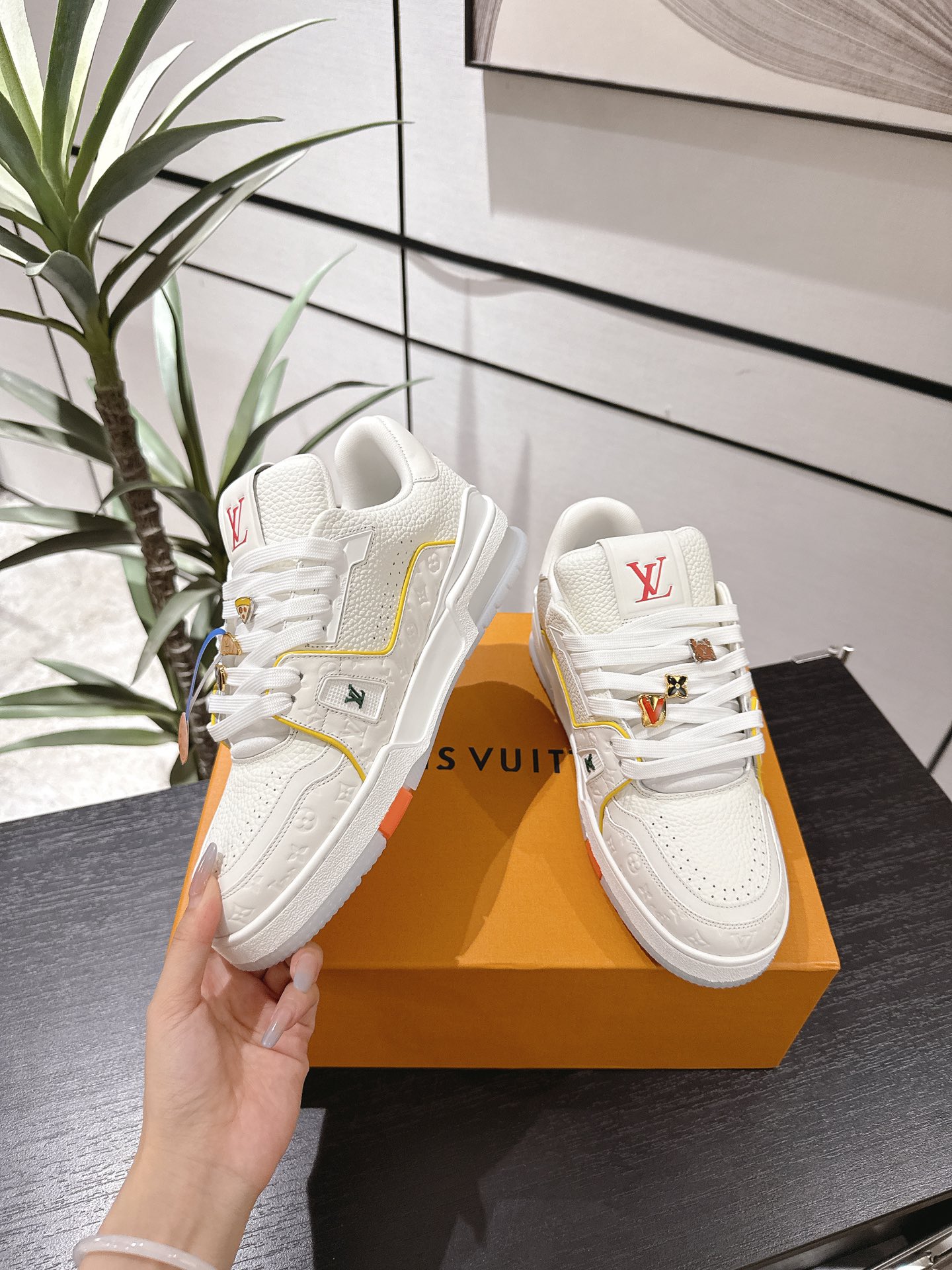 Louis Vuitton Male Board Shoes Breathable M-l-s