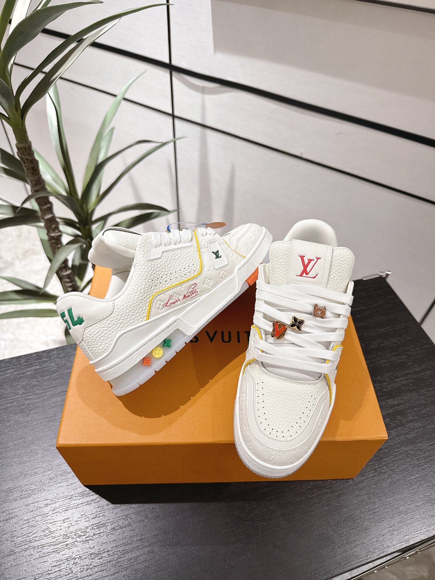 Louis Vuitton Male Board Shoes Breathable M-l-s