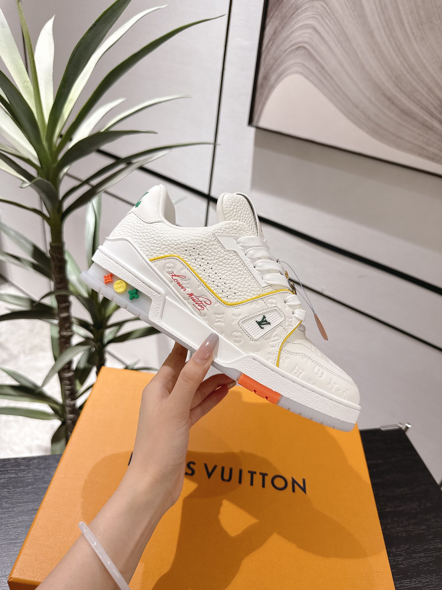 Louis Vuitton Male Board Shoes Breathable M-l-s