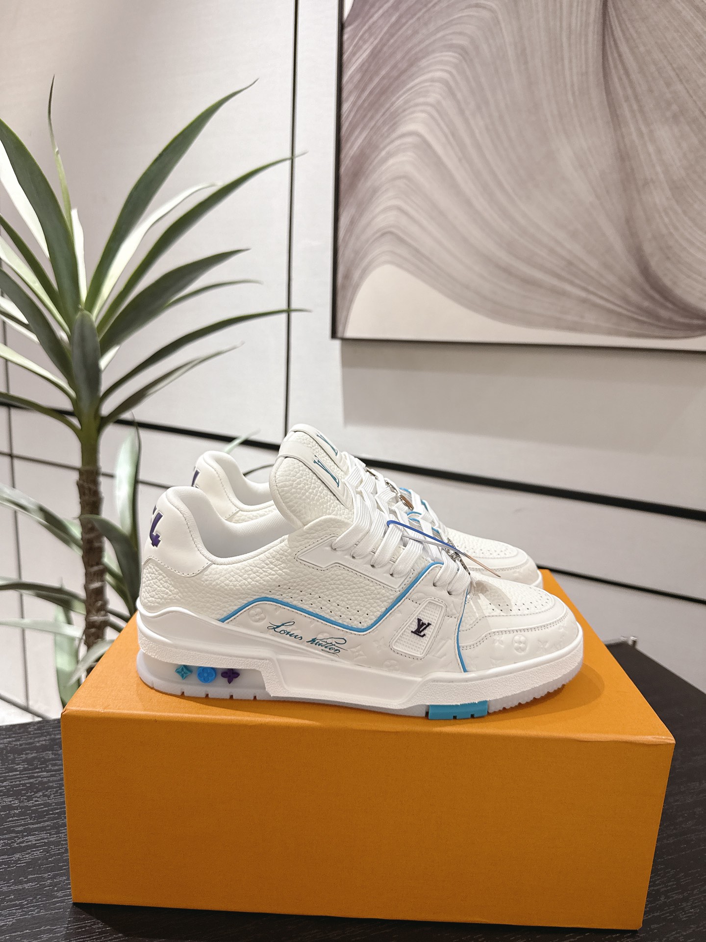 Louis Vuitton Male Board Shoes Breathable M-l-s