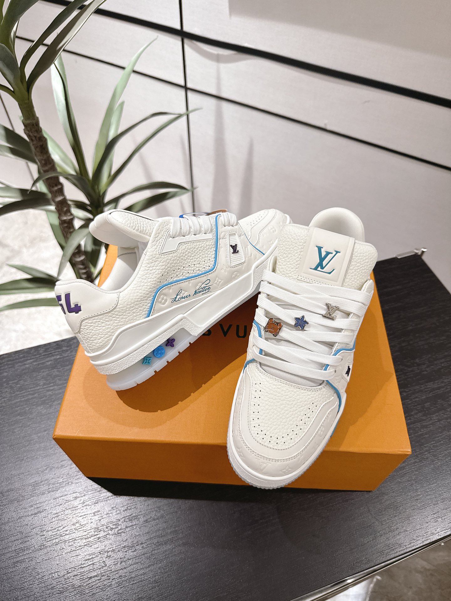 Louis Vuitton Male Board Shoes Breathable M-l-s