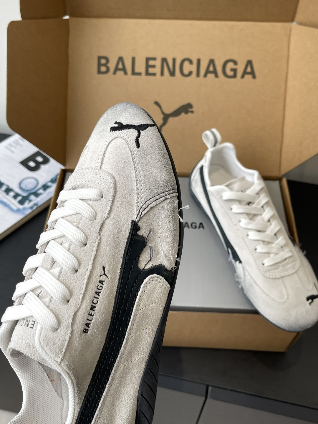 Balenciaga Puma Male Sneakers Breathable M-l-s