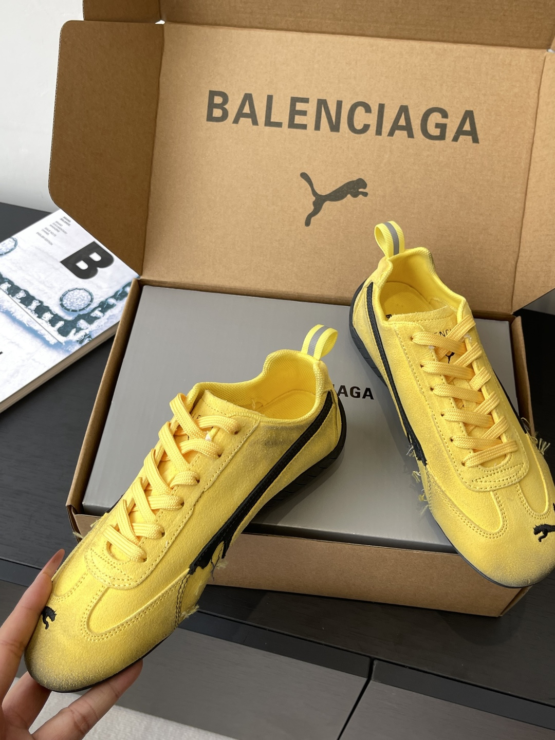 Balenciaga Puma Male Sneakers Breathable M-l-s