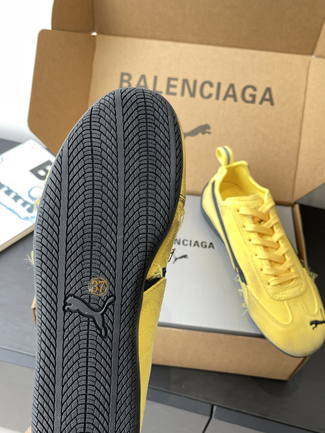 Balenciaga Puma Male Sneakers Breathable M-l-s