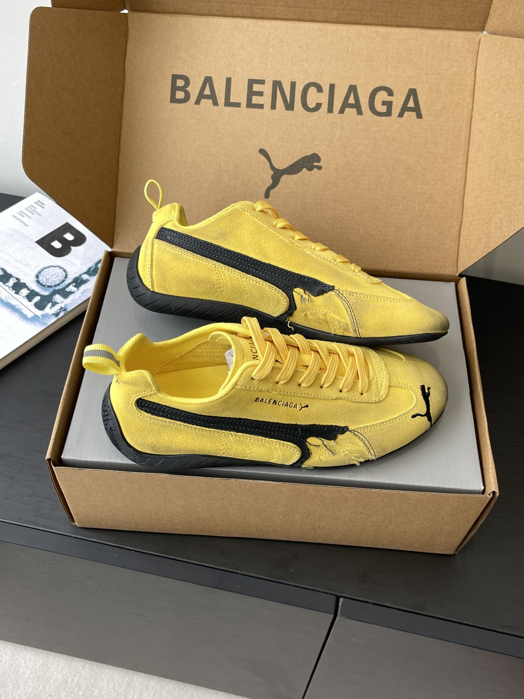 Balenciaga Puma Male Sneakers Breathable M-l-s