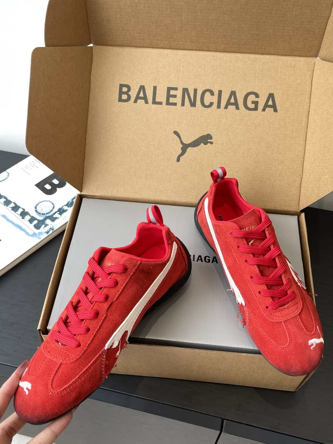 Balenciaga Puma Male Sneakers Breathable M-l-s