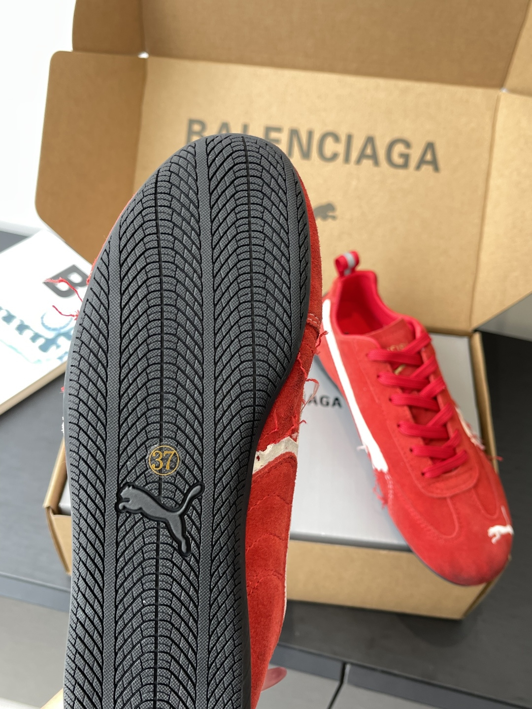 Balenciaga Puma Male Sneakers Breathable M-l-s