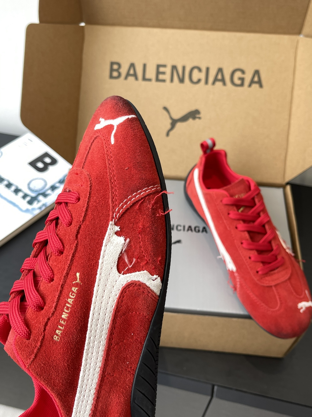 Balenciaga Puma Male Sneakers Breathable M-l-s