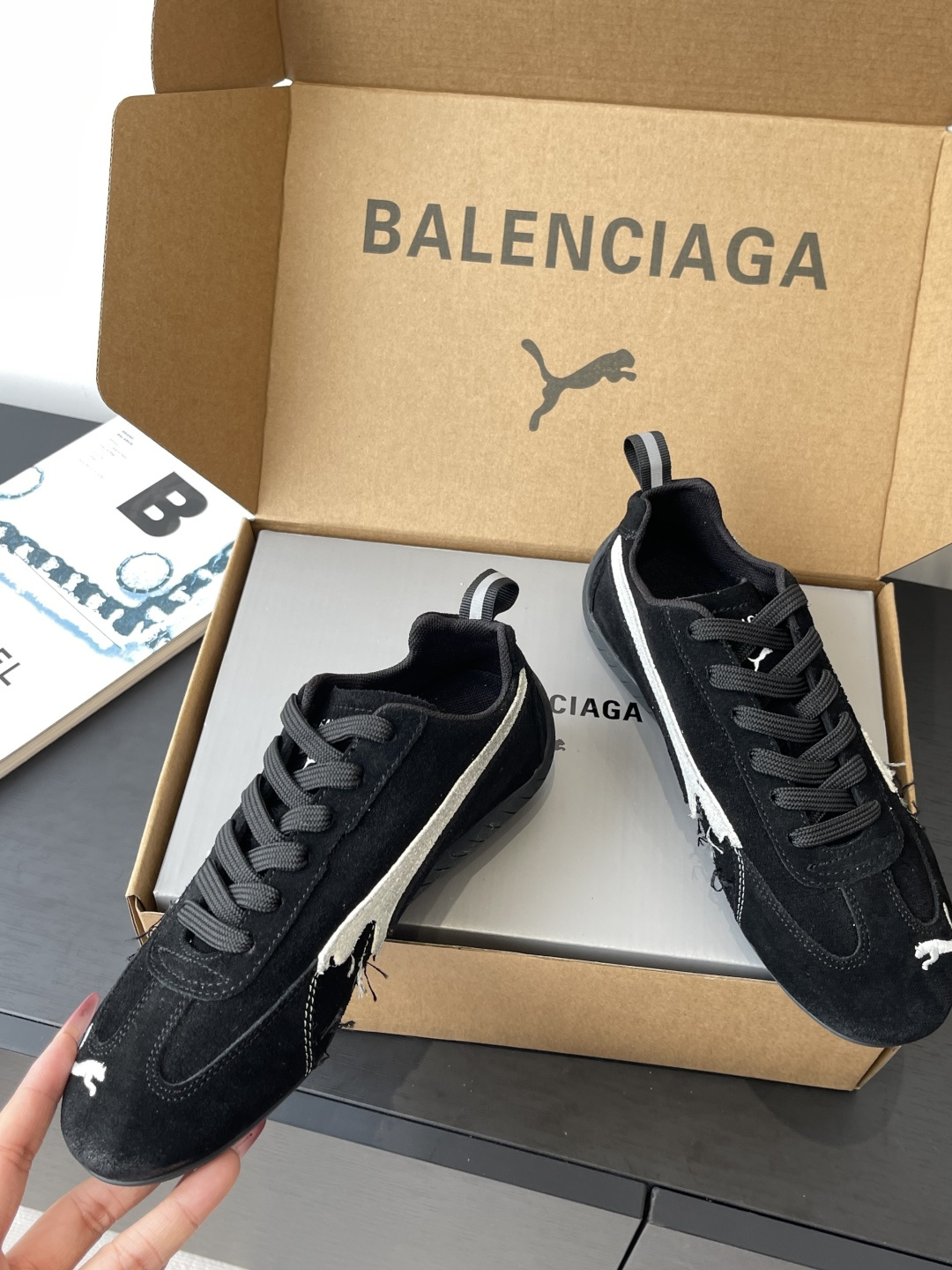 Balenciaga Puma Male Sneakers Breathable M-l-s