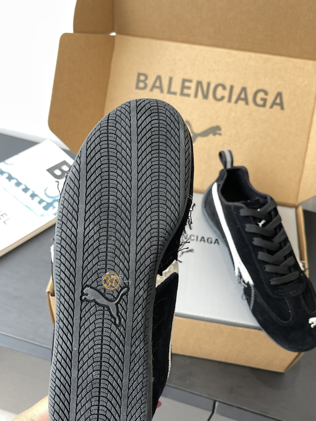 Balenciaga Puma Male Sneakers Breathable M-l-s