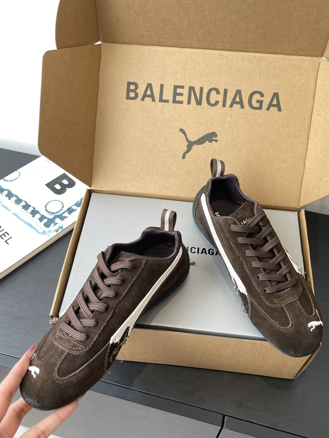 Balenciaga Puma Male Sneakers Breathable M-l-s