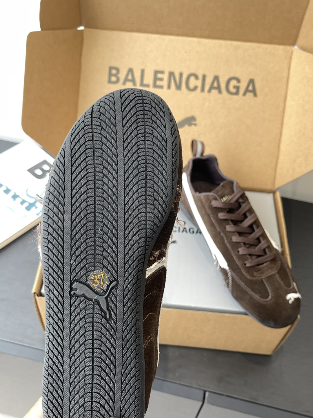 Balenciaga Puma Male Sneakers Breathable M-l-s