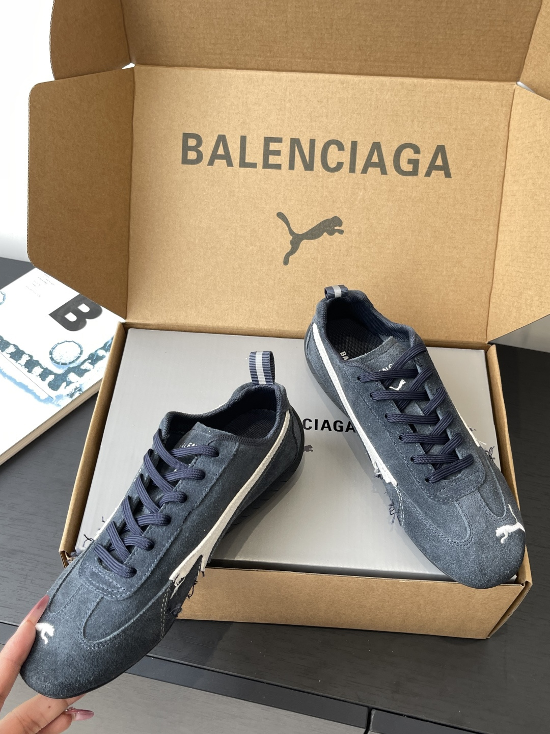 Balenciaga Puma Male Sneakers Breathable M-l-s
