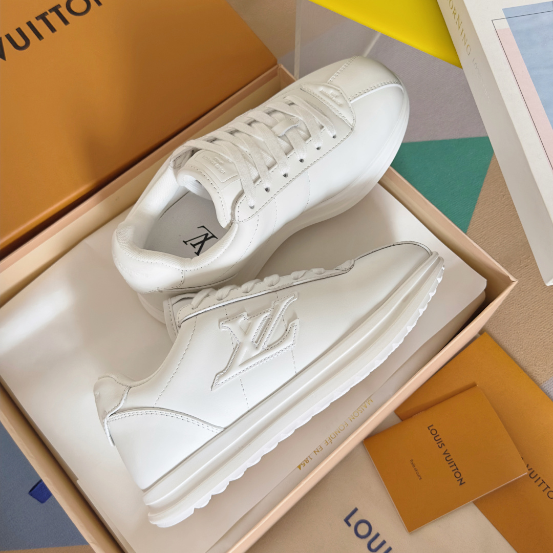 Louis Vuitton Male Sneakers Breathable M-l-s