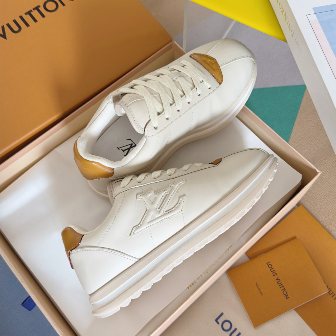Louis Vuitton Male Sneakers Breathable M-l-s