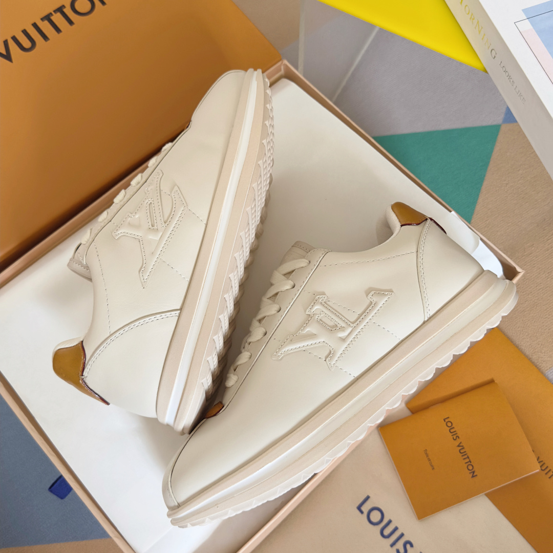 Louis Vuitton Male Sneakers Breathable M-l-s