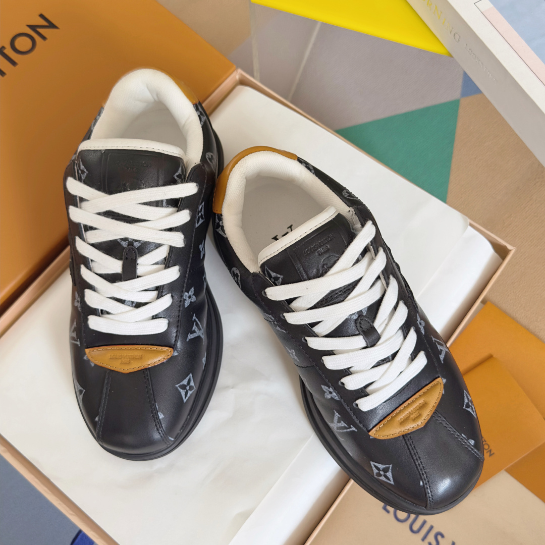 Louis Vuitton Male Sneakers Breathable M-l-s
