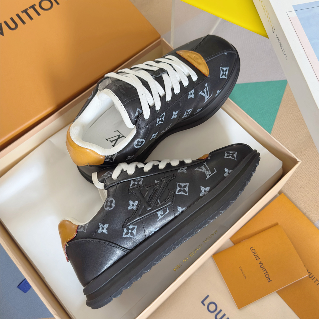 Louis Vuitton Male Sneakers Breathable M-l-s