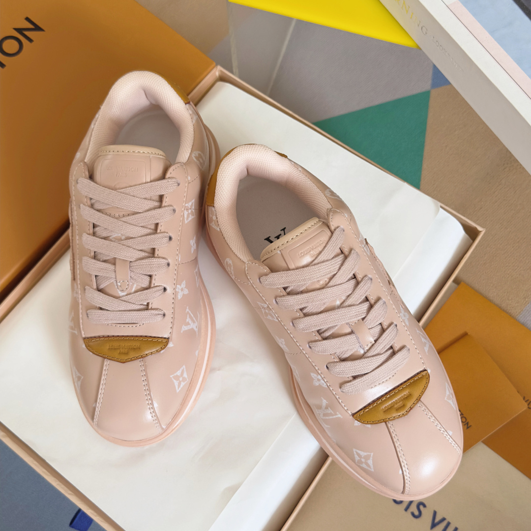 Louis Vuitton Male Sneakers Breathable M-l-s