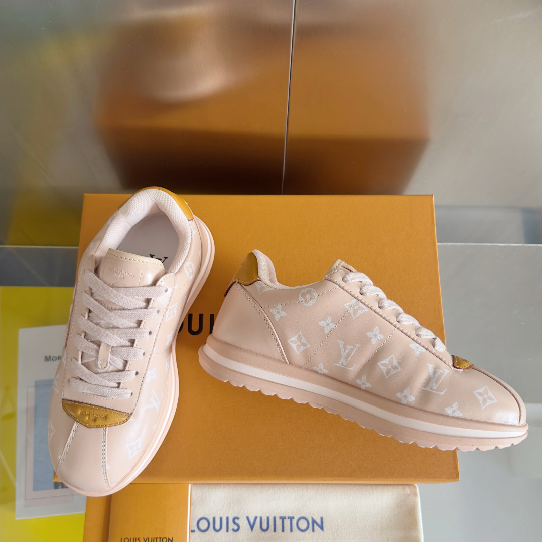 Louis Vuitton Male Sneakers Breathable M-l-s