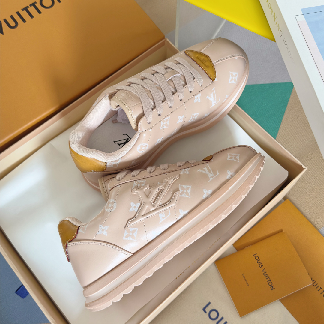 Louis Vuitton Male Sneakers Breathable M-l-s