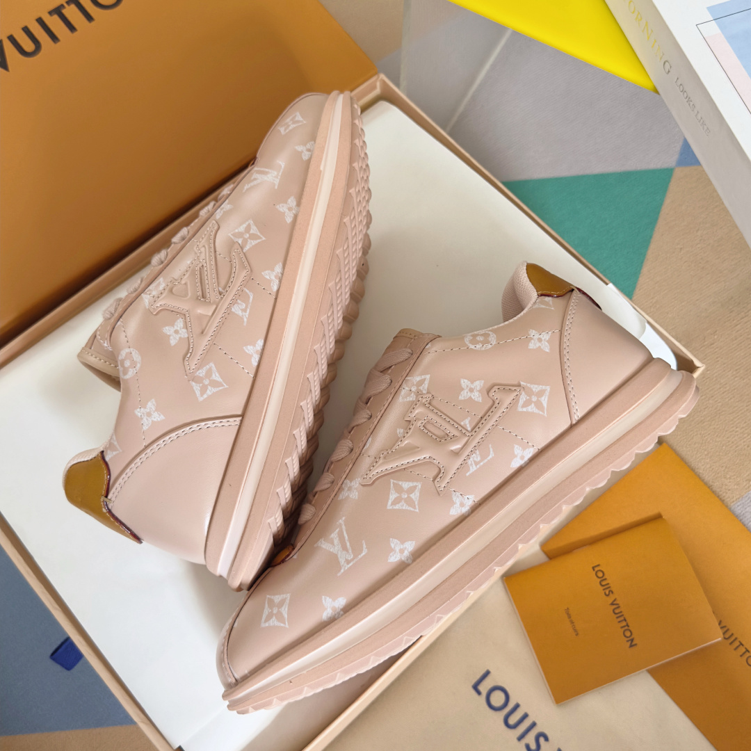 Louis Vuitton Male Sneakers Breathable M-l-s