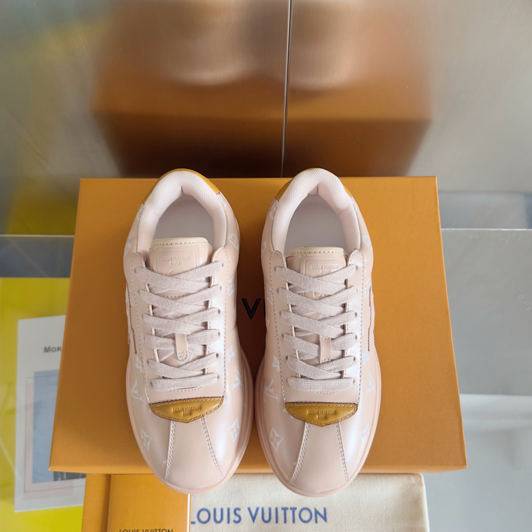 Louis Vuitton Male Sneakers Breathable M-l-s