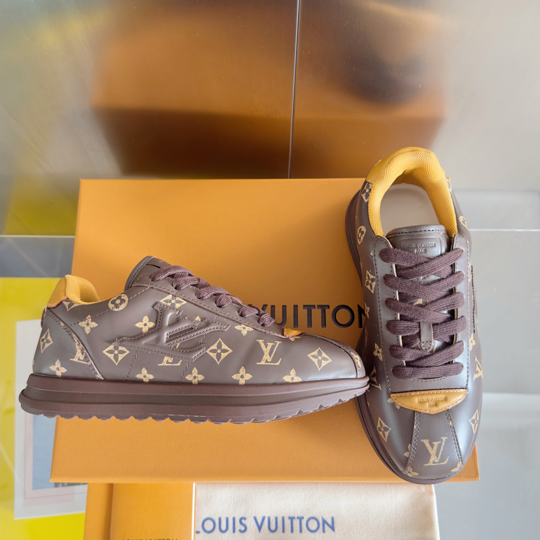 Louis Vuitton Male Sneakers Breathable M-l-s