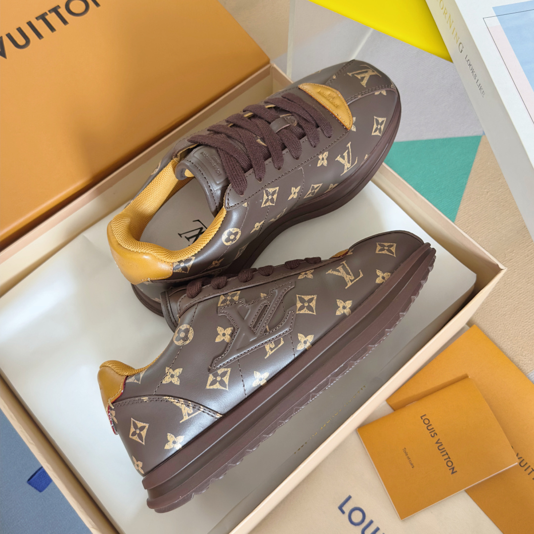 Louis Vuitton Male Sneakers Breathable M-l-s