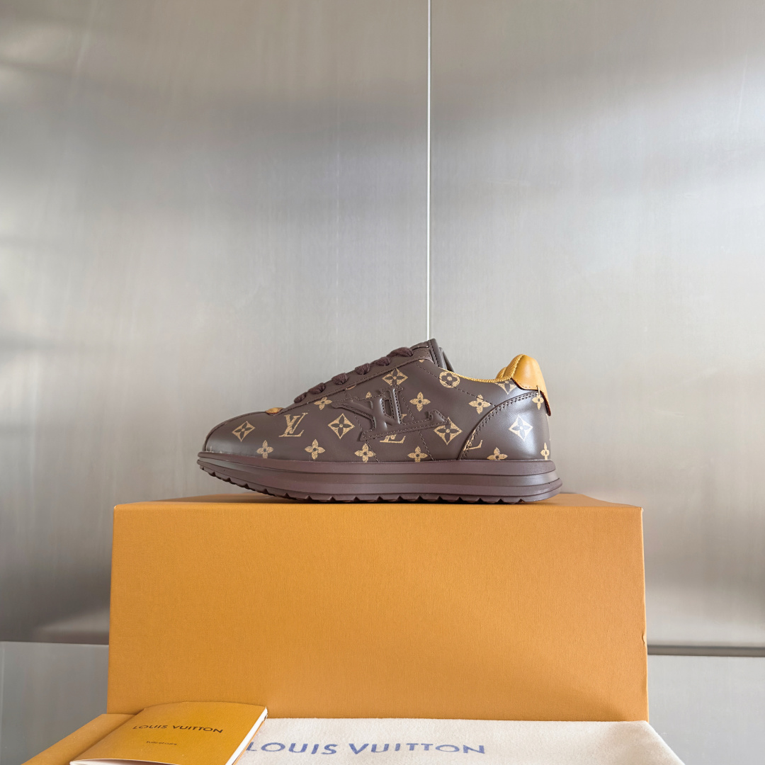 Louis Vuitton Male Sneakers Breathable M-l-s