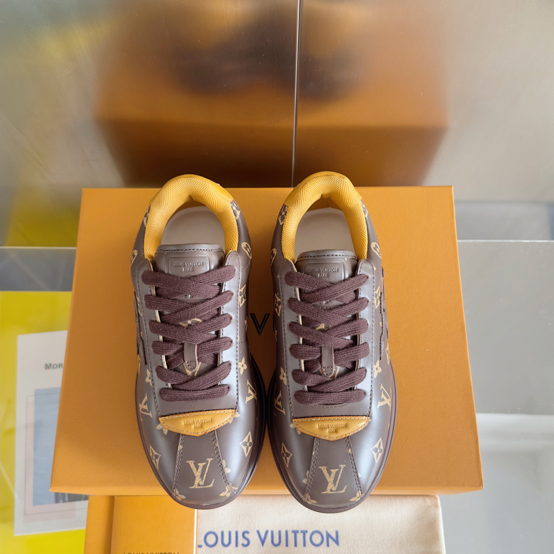 Louis Vuitton Male Sneakers Breathable M-l-s