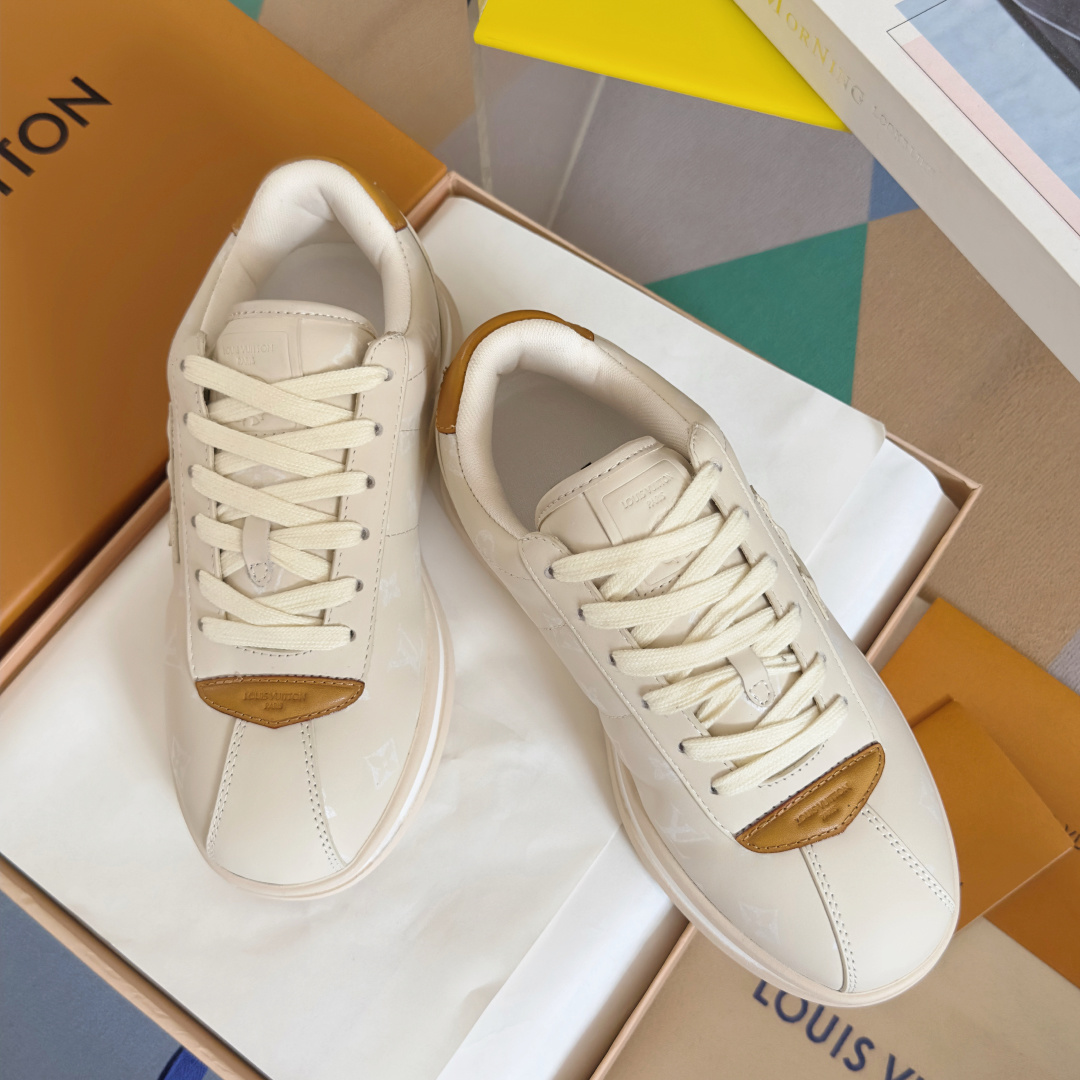 Louis Vuitton Male Sneakers Breathable M-l-s
