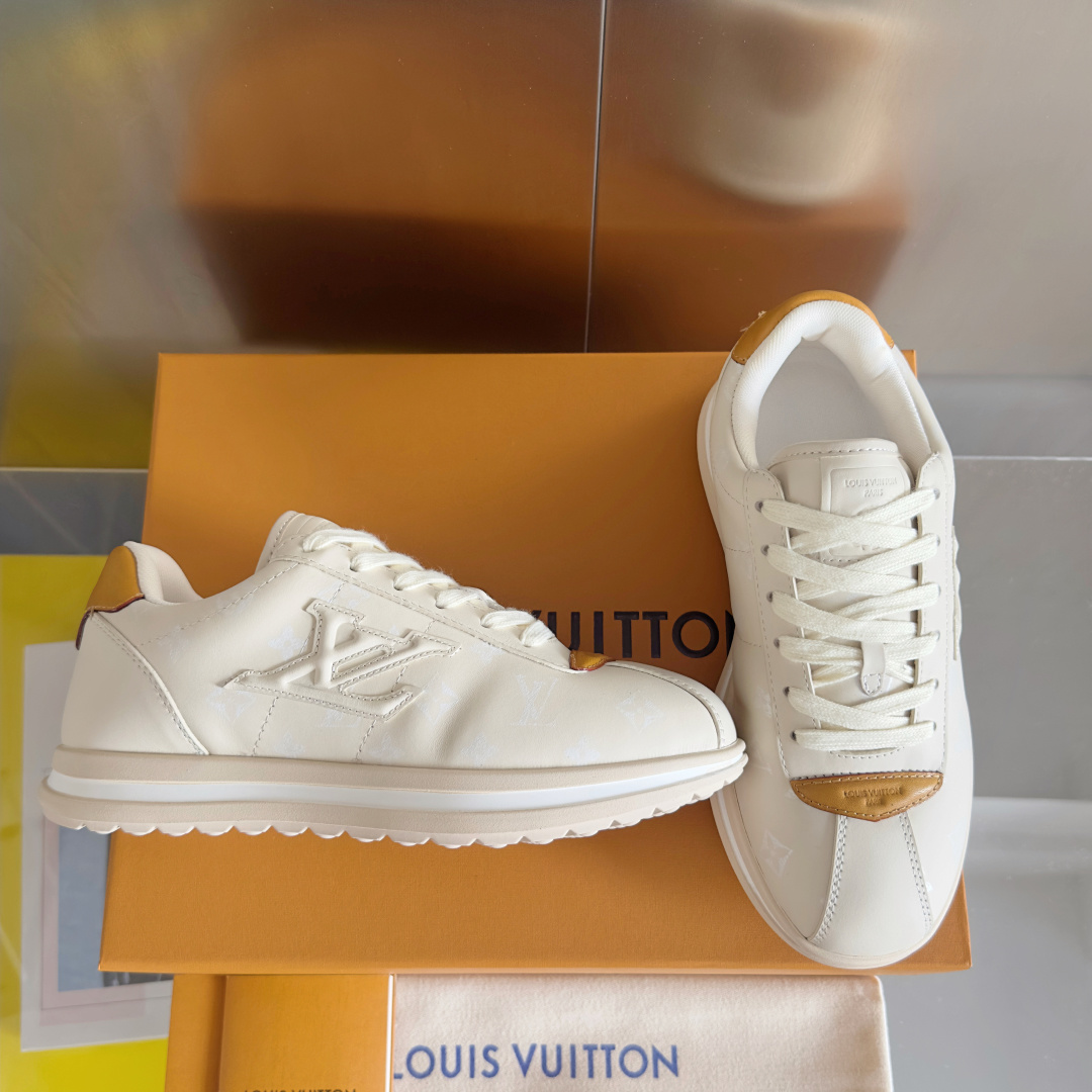 Louis Vuitton Male Sneakers Breathable M-l-s