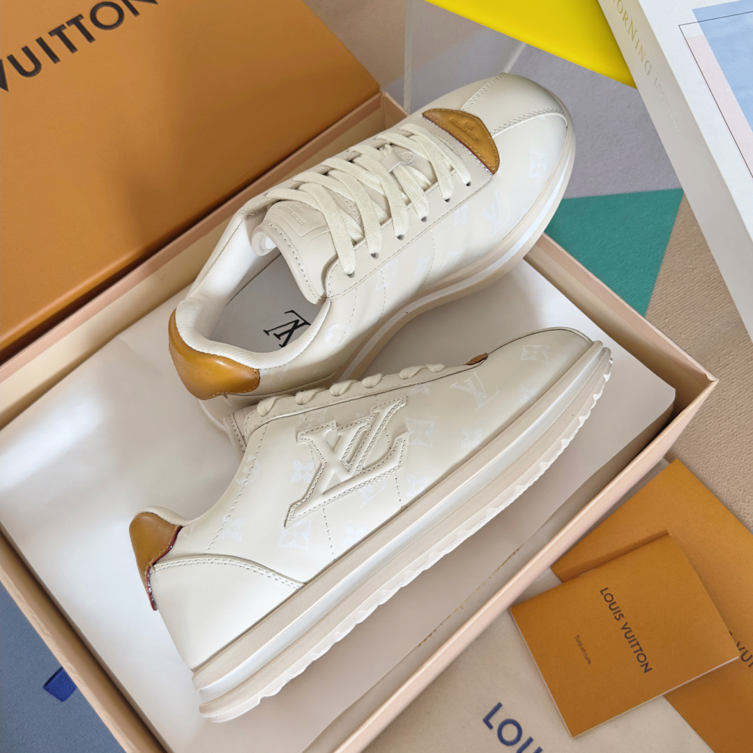 Louis Vuitton Male Sneakers Breathable M-l-s