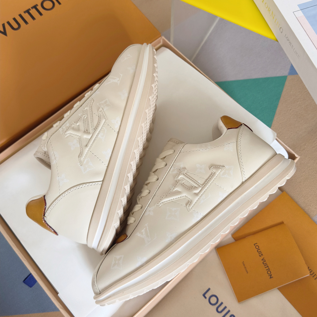 Louis Vuitton Male Sneakers Breathable M-l-s