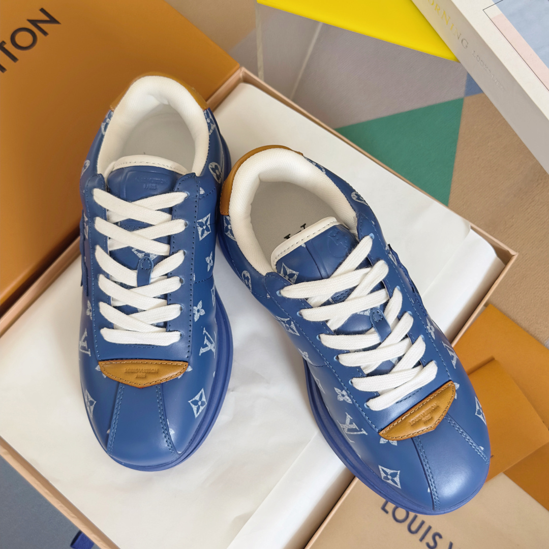 Louis Vuitton Male Sneakers Breathable M-l-s