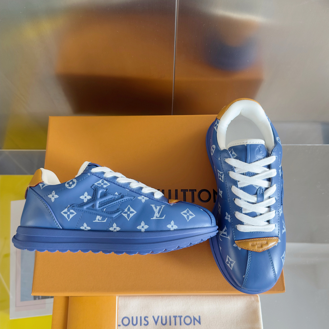 Louis Vuitton Male Sneakers Breathable M-l-s