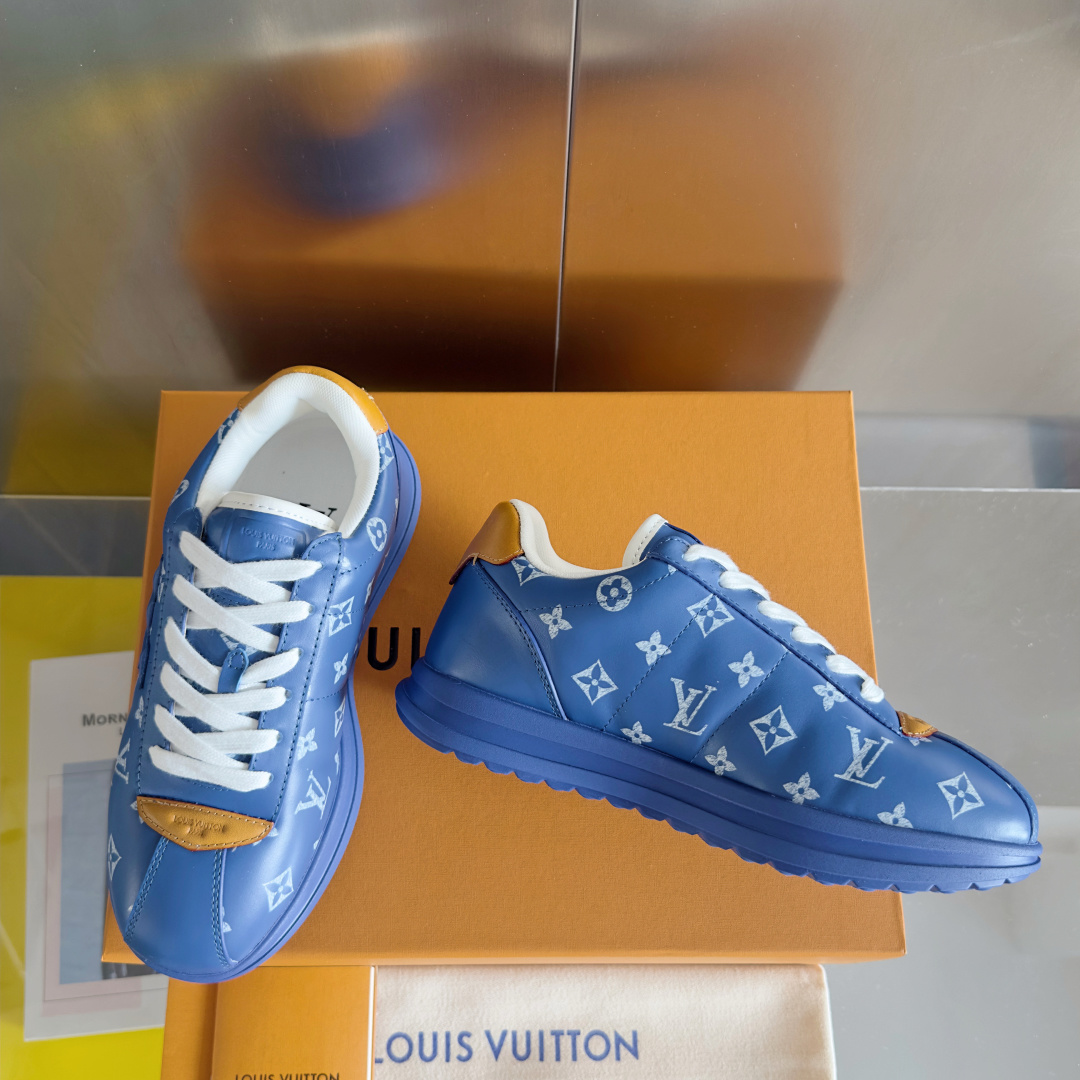 Louis Vuitton Male Sneakers Breathable M-l-s