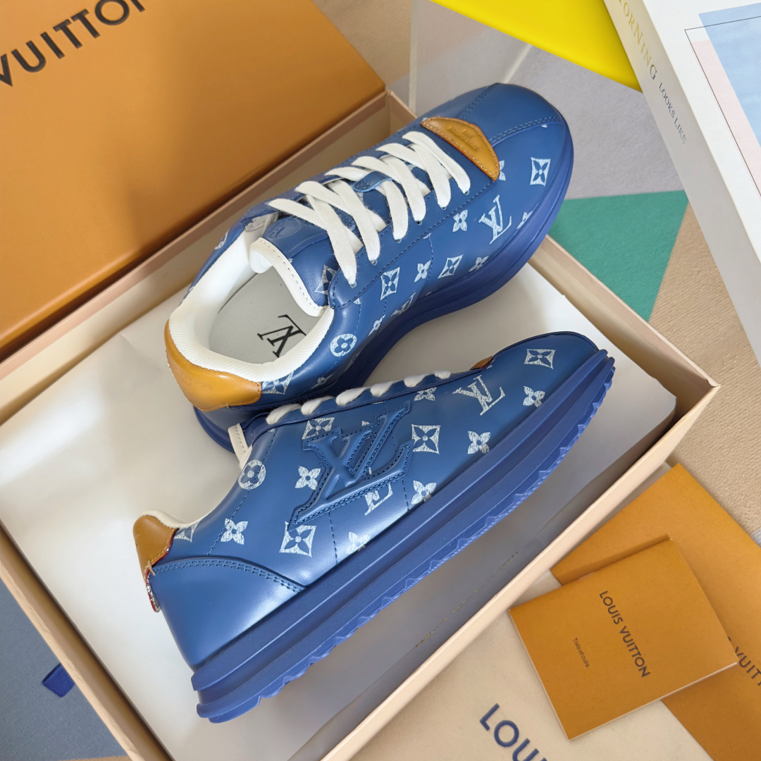 Louis Vuitton Male Sneakers Breathable M-l-s