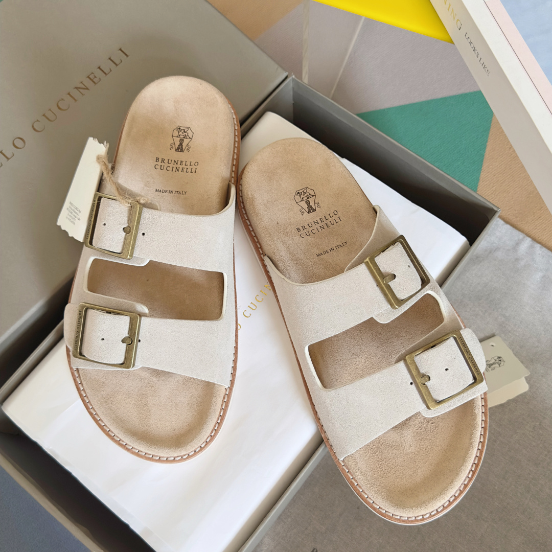 Brunello Cucinelie Male Sandals M-l-s